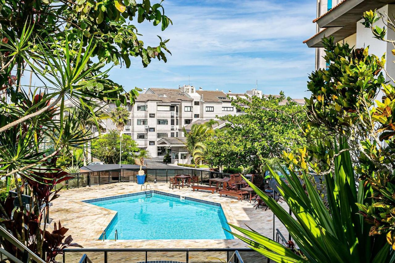 Apto Com Sacada E Churrasq 260M Praia Brava Coi302 Florianópolis 外观 照片